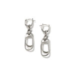 John Hardy Classic Chain Sterling Silver Earrings