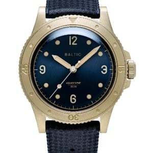 Aquascaphe Bronze Blue Gilt