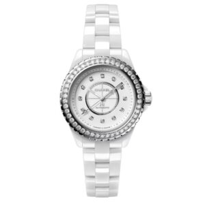 J12 Diamond Bezel Watch Caliber 12.2, 33 MM