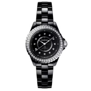 J12 Diamond Bezel Watch Caliber 12.2, 33 MM