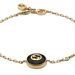 Interlocking 18k chain bracelet