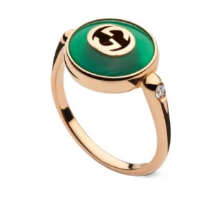 Interlocking 18k ring