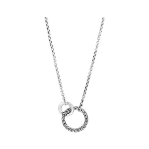 John Hardy Classic Chain Hammered Interlinking Necklace