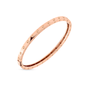 Roberto Coin 18KT Rose Gold Symphony Pois Moi Oval Bangle