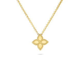 Roberto Coin 18K Yellow Gold Princess Flower Small Pendant