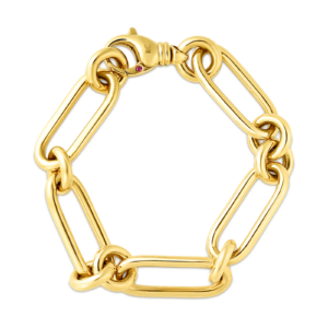 Roberto Coin 18k Yellow Gold Oro Classic Bracelet