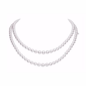 Mikimoto Akoya Cultured Pearl Double Strand Necklace