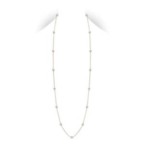 Mikimoto Akoya Pearl Long Station Necklace
