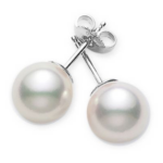 Mikimoto 7.5 mm Akoya Cultured Pearl Stud Earrings