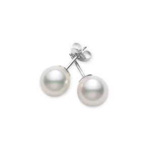 Mikimoto 7.5 mm Akoya Cultured Pearl Stud Earrings