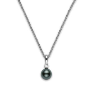 Mikimoto Black South Sea Cultured Pearl Necklace