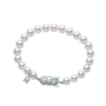 Mikimoto 6.5mm-6mm "A" Quality Akoya Pearl Bracelet With 18K White Gold Clasp