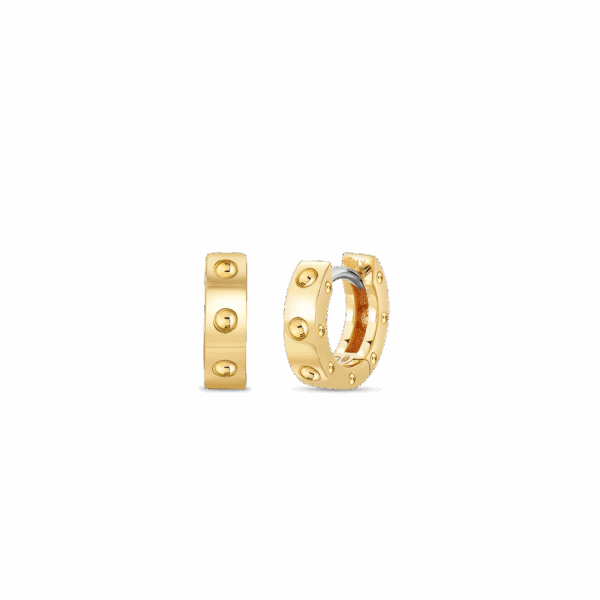18K GOLD POIS MOI SYMPHONY HOOP EARRINGS