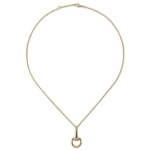 Necklace with Horsebit in yellow gold_40-42cm
