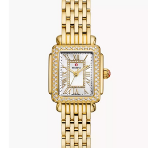 Deco Madison Mini Diamond 18K Gold-Plated Watch