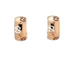 Icon 18k GG hoop earrings