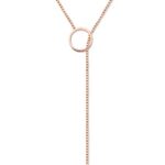 Link to Love 18k lariat necklace
