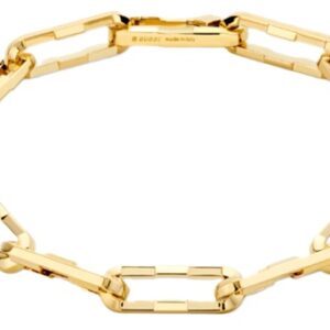 Link to Love 18K wide chain bracelet