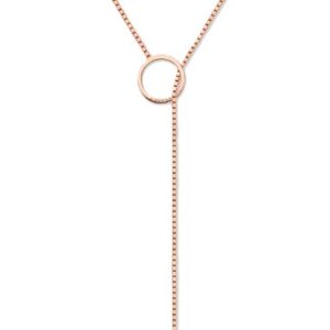 Link to Love 18k lariat necklace
