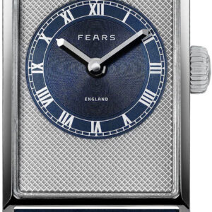 BS422.600.116 Arnos Pewter Blue on Barenia Leather Strap