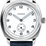 BS23800B.047.042 Brunswick 38 Polar White II on Barenia Leather Strap