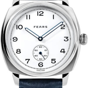 BS23800B.047.042 Brunswick 38 Polar White II on Barenia Leather Strap