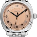 BS24000A.020.125 Brunswick 40 Copper Salmon on Stainless Steel Bracelet