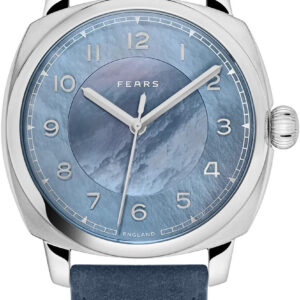 BS24000A.008.093 Brunswick 40 'Aurora' Mother of Pearl on Alcantara Strap