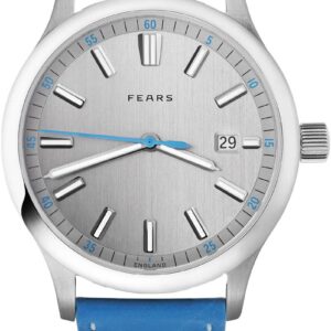 BS139.510.044.007 Redcliff 39.5 Date Pewter Grey on Barenia Leather Strap