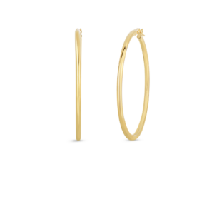 18K Yellow Gold The Perfect Hoop® Classic Earrings