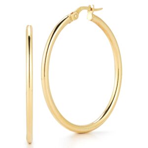 18K Yellow Gold The Perfect Hoop® Classic Earrings