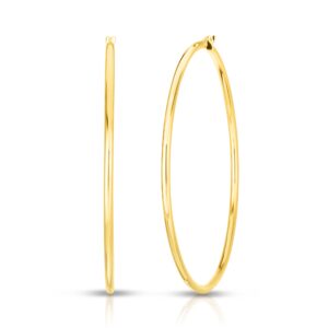 18K Yellow Gold The Perfect Hoop® Classic Earrings