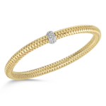 18K Yellow Gold Primavera Diamond Accent Bracelet