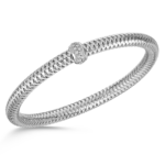 18K White Gold Primavera Diamond Accent Bracelet