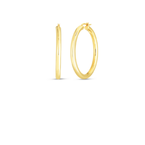 18K Yellow Gold The Perfect Hoop® Large Thick Earrings