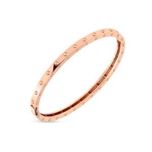18K Rose Gold Pois Moi Oval Bangle