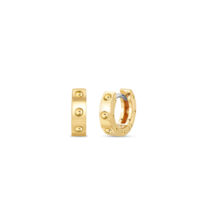 18K Yellow Gold Pois Moi Hoop Earrings