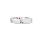 18K White Gold Love In Verona Diamond Ring