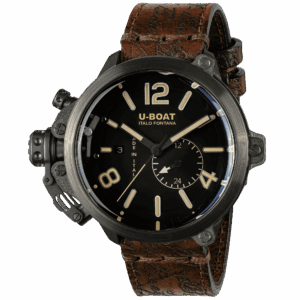 U-Boat Capsule 50mm Titanium Bk Be