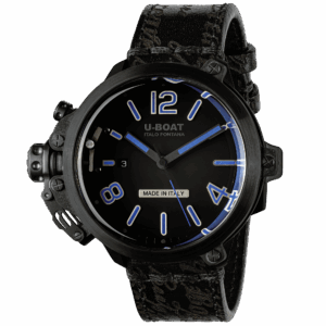U-Boat Capsule 50mm Pvd Bk Bl