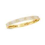 18K Yellow Gold Love In Verona Pavé Bangle
