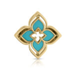 18K Yellow Gold Venetian Princess Pirouette Medium Flower Ring