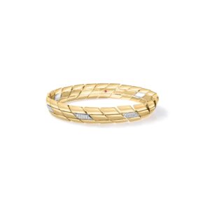 18K Yellow Gold San Marco Diamond Accent Bracelet
