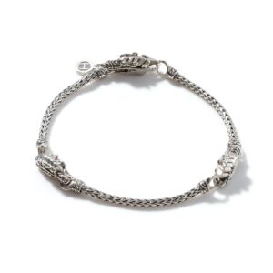Naga Bracelet, Sterling Silver