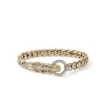 Naga Bracelet, Gold, Diamonds