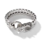 Naga Bracelet, Sterling Silver, 15MM