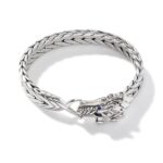 Naga Bracelet, Sterling Silver, 9MM