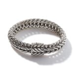 Icon Chevron Bracelet, Sterling Silver, 15MM
