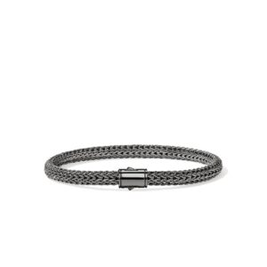 Icon Bracelet, Dark Silver, 5MM