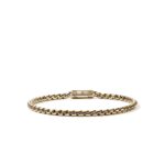Box Chain Bracelet, Gold, 3.7MM